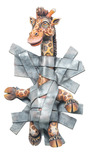 Carlos and Albert Carlos and Albert Giraffe Duct Tape